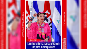 La soberanía es asunto propio de las y los nicaragüenses