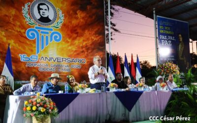 Asamblea Nacional rinde homenaje a Rubén Darío en su ciudad natal