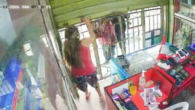 Rápida reacción evita robo en tienda recién abierta