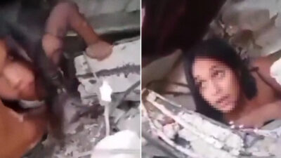 Hallan con vida a nieta y familiar de deportista venezolano entre escombros