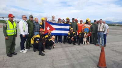 Cuba refuerza apoyo a Venezuela con envío de especialistas en desastres