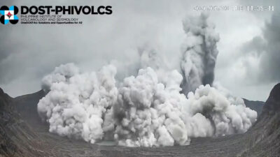 Furia del volcán en Filipinas: evacuaciones y caos en la zona”