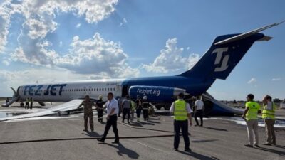 Avión interrumpe el despegue y realiza aterrizaje de emergencia por falla técnica