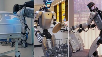 China presenta robots inteligentes capaces de razonar, moverse y ayudar a personas