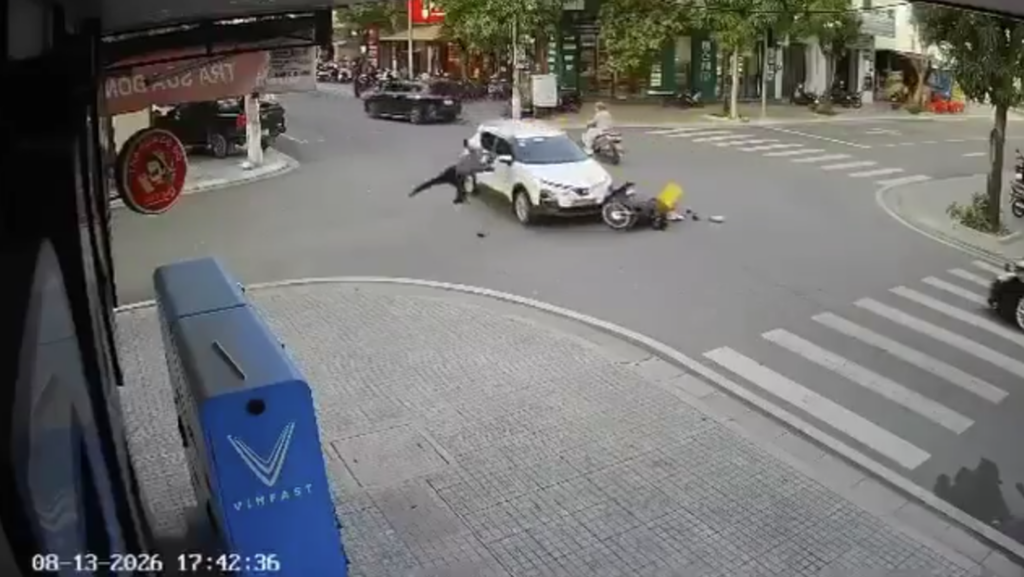 Brutal accidente