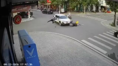Brutal accidente convierte la carretera en una escena de película
