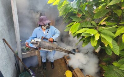 Refuerzan jornada antiepidémica en la Colonia Centroamérica