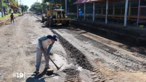 Obras de rehabilitación de la calle El Triunfo registran un avance del 40 %