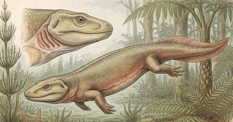 fósil de hace 345 millones de años