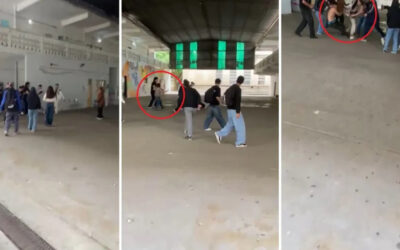 Alumno expulsado en escuela argentina protagoniza violenta pelea