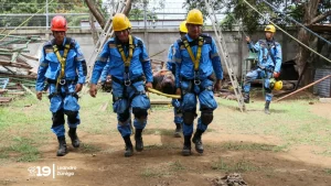 Rescate en pozo de 20 metros destaca rapidez y precisión de los bomberos