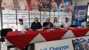 Todo listo para la cartelera internacional de boxeo en el Hotel Holiday Inn