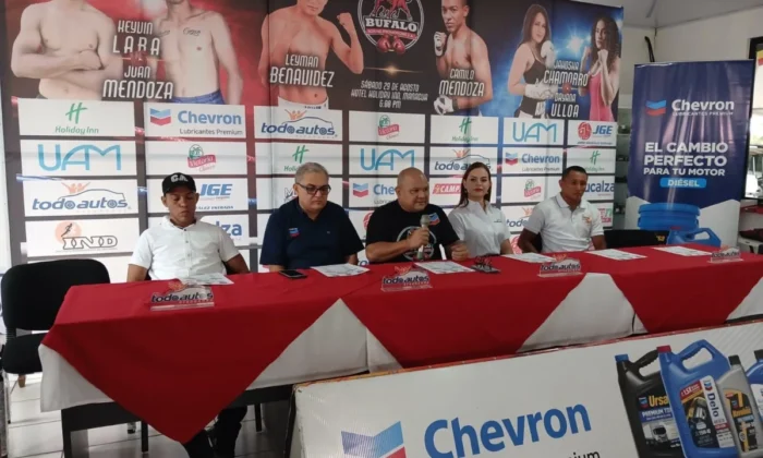 Todo listo para la cartelera internacional de boxeo en el Hotel Holiday Inn