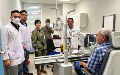 Familias de Chinandega reciben atención médica en el Buque Hospital “Arca de la Ruta de la Seda”