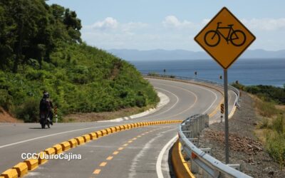 Gobierno Sandinista entrega el primer tramo de carretera Costanera del Pacífico