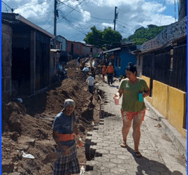 Ampliando servicio de agua potable en Matagalpa