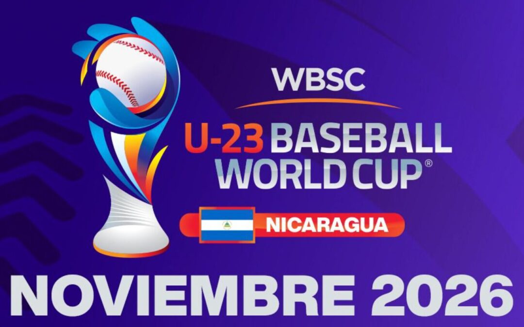 Nicaragua será sede del Mundial de Béisbol U23 en 2026