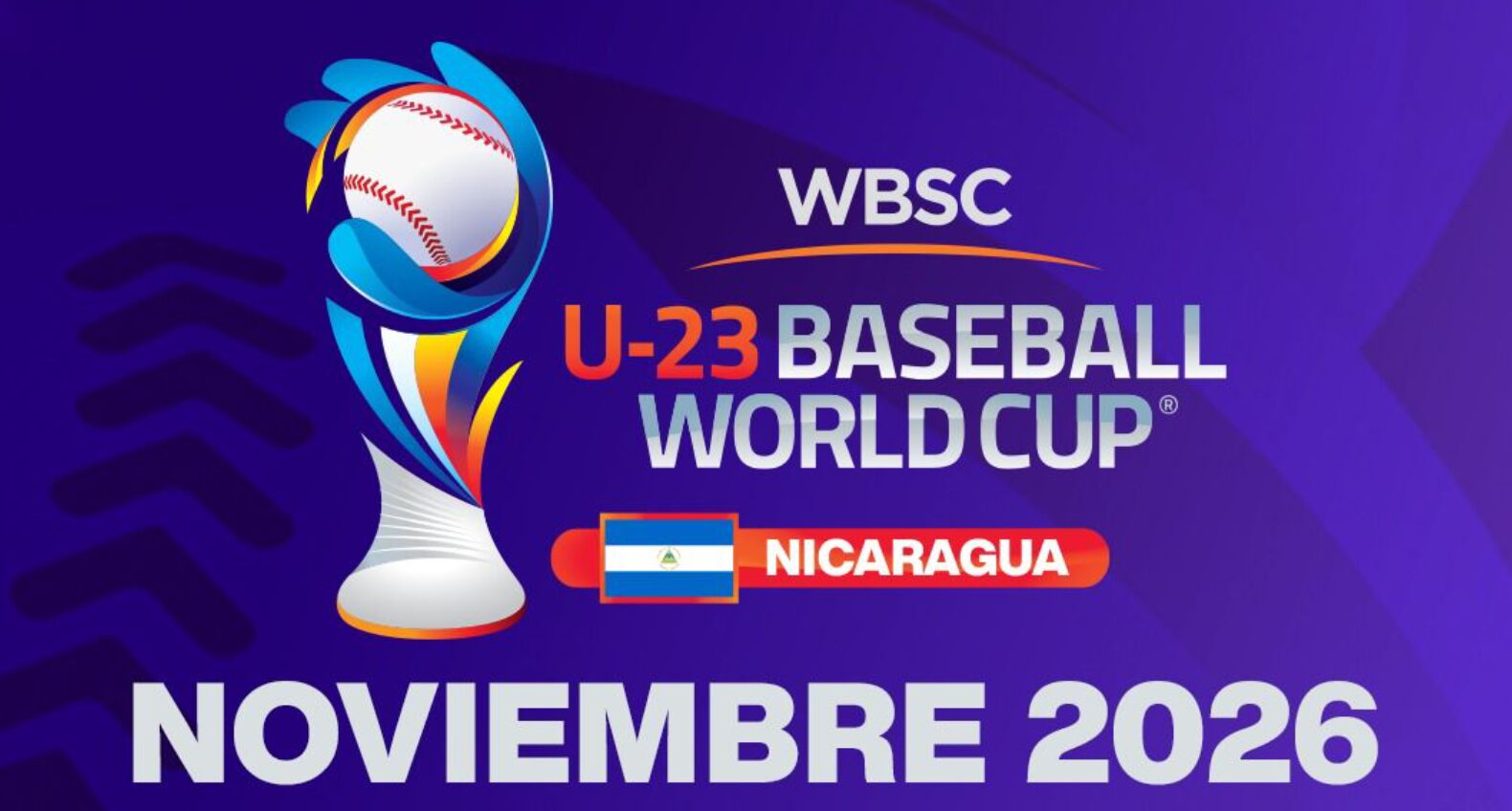 Nicaragua será sede del Mundial de Béisbol U23 en 2026