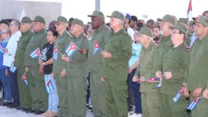 Díaz-Canel encabeza movilización en defensa de líder de la Revolución