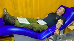 Jornada de donación voluntaria de sangre