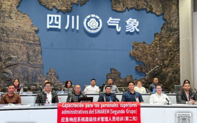 Ejército de Nicaragua participa en capacitacion sobre gestión de emergencias y tecnologías aplicada