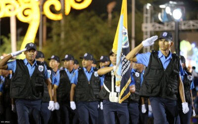 Acto por el 46 aniversario de la Policía Nacional