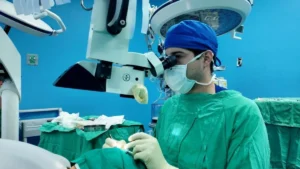 Mega Feria de Oftalmología en el Hospital Amistad Japón Nicaragua, en Granada.