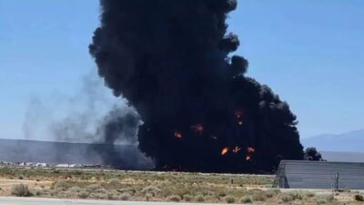 Ocho fallecidos tras la caída de un bombardero B-52 en Estados Unidos