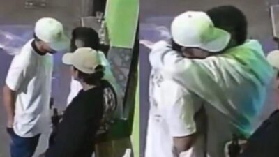 El abrazo que precedió a una tragedia