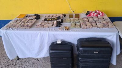 Incautan más de 170 mil dólares en operativo policial en Honduras