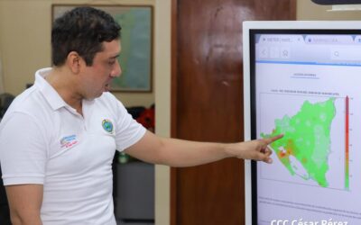 INETER: Lluvias débiles a moderadas por baja presión en todo el país