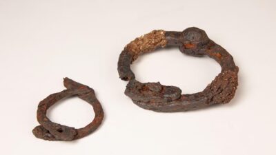 Grilletes hallados en Francia evidencian esclavitud de hace 2.300 años