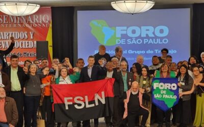 Foro de São Paulo expresa su pleno respaldo a Nicaragua