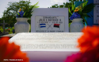 Juventud Sandinista recuerda legado de lucha y valentía del Comandante Julio Buitrago