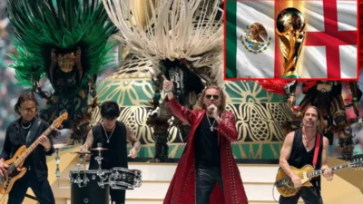Maná enciende el medio tiempo del México vs. Inglaterra