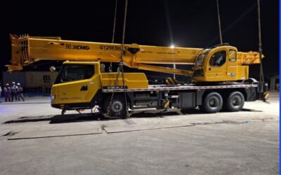 Nueva grúa de 25 toneladas refuerza el servicio de ENACAL