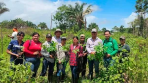 Campaña Nacional de Reforestación Avanza en la Costa Caribe Norte