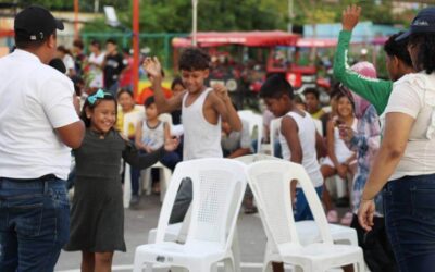 Festival «Domingos de Mimados» lleva alegría y recreación a la niñez de Villa Virgen de Guadalupe