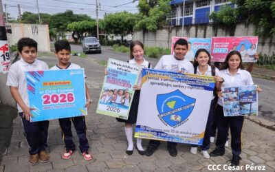Colegio Público San Sebastián promueve matrícula escolar 2026 con visita casa a casa