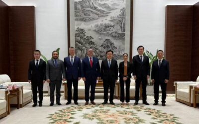 Delegación Nicaragüense en su visita a la República popular China en la Gira Mundial de Promoción de la Ciudad Natal del Cigarro Chino