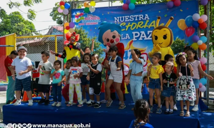 Alcaldía de Managua renueva cancha y parque de la colonia Maestro Gabriel