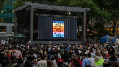 Regresa Paramount+ Movie Nights a Bryant Park