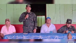 Reunión con autoridades municipales, acopiadores de leche