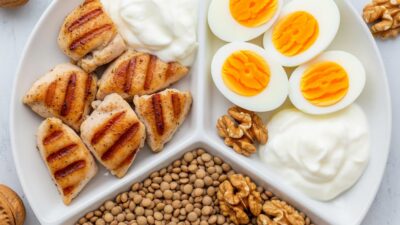 Consumir proteína de forma equilibrada beneficia a mujeres en la menopausia