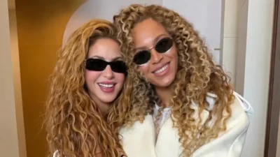 Shakira inmortaliza su reencuentro con Beyoncé en la final del Mundial