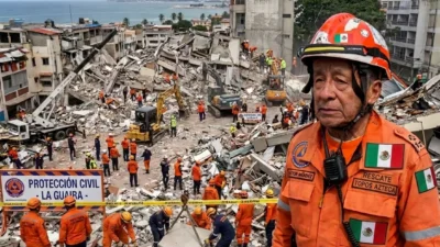 48 horas sin descanso: Rescatista legendario en plena labor tras sismos en Venezuela
