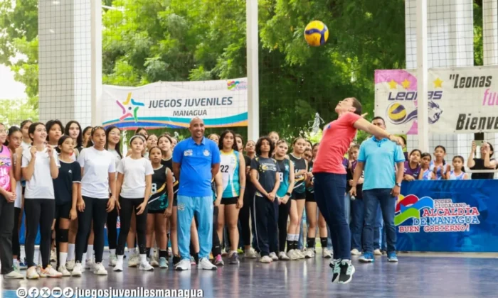 Arranca el Campeonato de Voleibol en los Juegos Juveniles Managua 2026