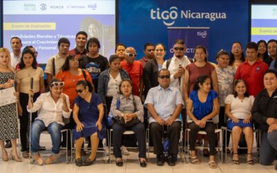 Tigo Nicaragua impulsa la formación digital inclusiva para personas con discapacidad visual