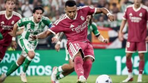Primera derrota del Real Madrid ante el Betis