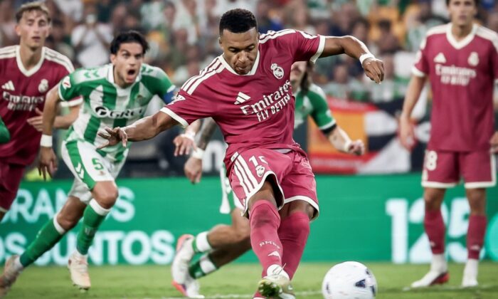 Primera derrota del Real Madrid ante el Betis